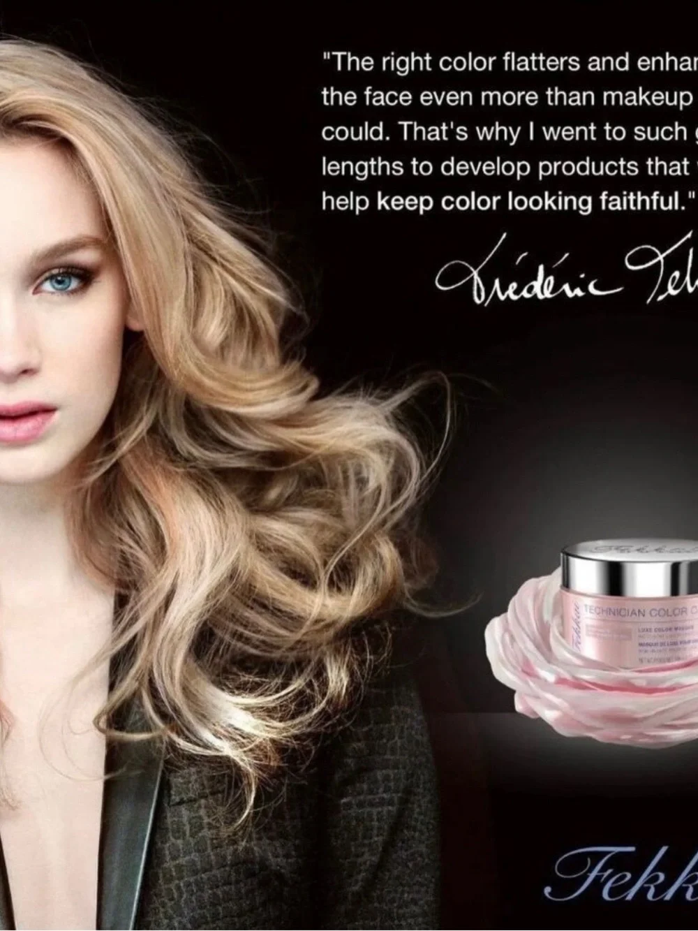Fekkai Technician Color Care Grapeseed Oil Luxe Color Masque - Light Pink
